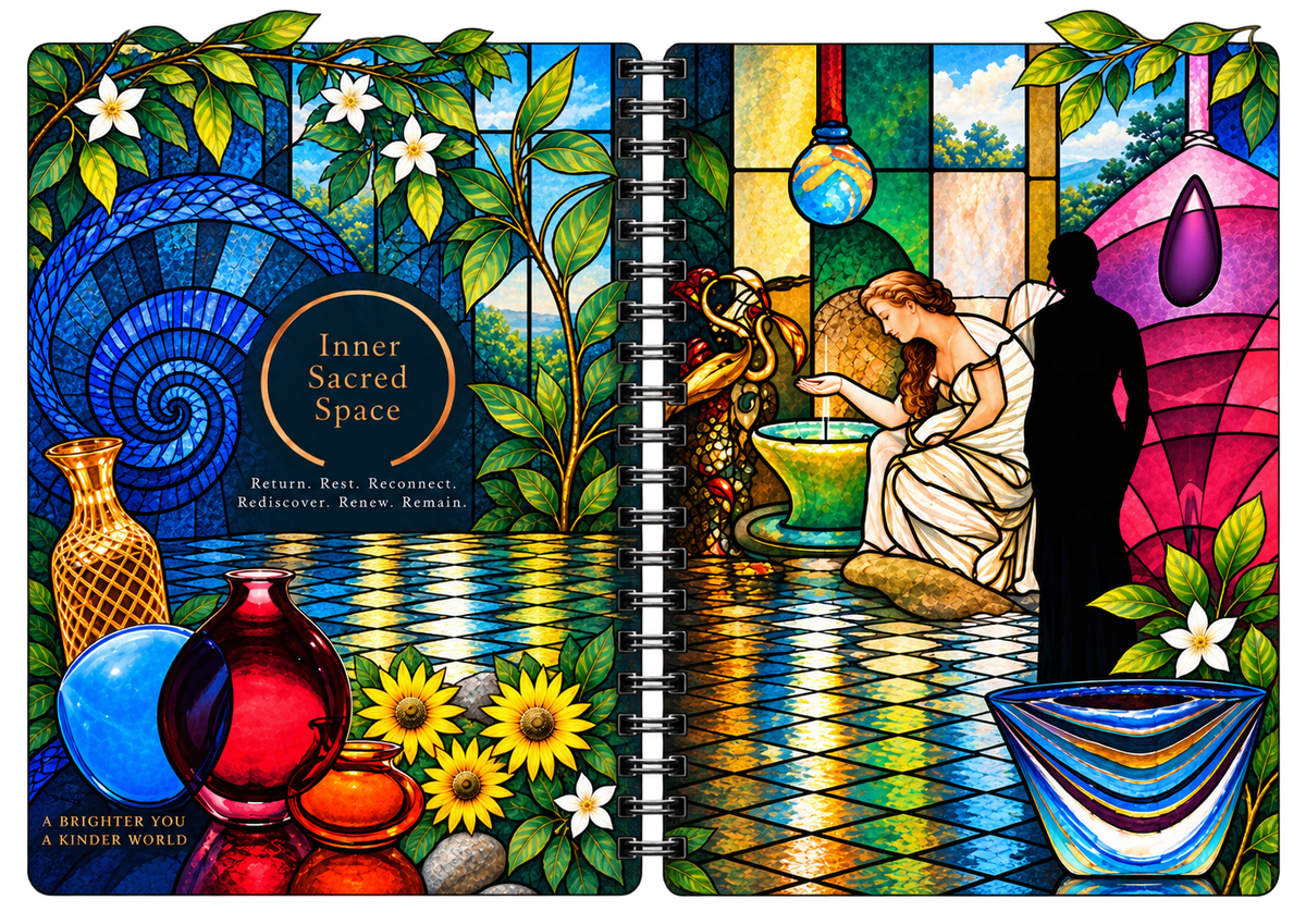 Stained Glass Notebook